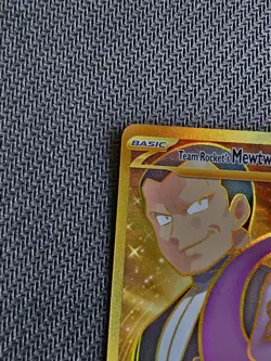 Pokemon TCG Scarlet & Violet Destined Rivals Team Rocket’s Mewtwo ex 240/182 - Image 4
