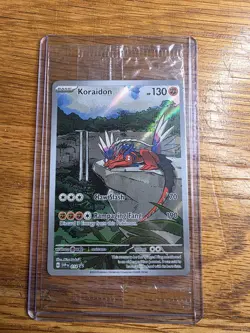 Koraidon SVP 014 Scarlet & Violet Promo Holo Pokemon TCG Sealed - Image 1
