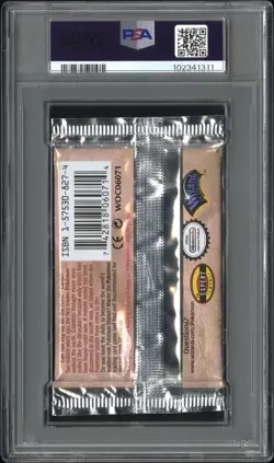 1999 Pokemon 1st Edition Fossil Lapras PSA 9 Foil Booster Pack MINT Free Ship! - Image 2