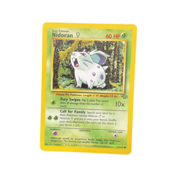 Pokemon Tcg Nidoran 57/64 Jungle Set WOTC (EX-NM) - Image 1