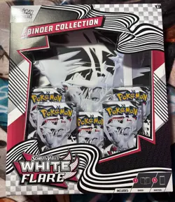 Pokemon White Flare Binder Collection Sealed - Image 2