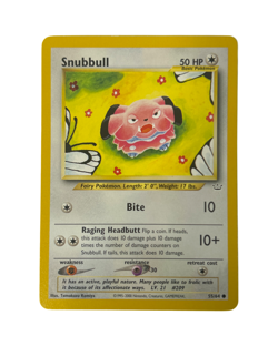 Pokemon Tcg Snubbull 55/64 Neo Revelations (NM) - Image 1