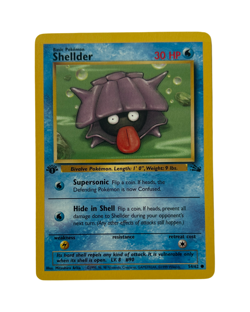 Pokemon Tcg Shellder 54/62 1st Edition Fossil Set (NM) - Image 1