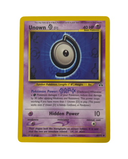 Pokemon Tcg Unown D 47/75 Neo Discovery (NM) - Image 1