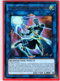 Xtra HERO Wonder Driver Ultra Rare 1st Edition LEHD-ENA37 LP - Image 1