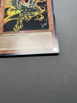 Yugioh The Winged Dragon Of Ra Limited Edition Ultra Rare JUMP-EN045 MP - Image 2