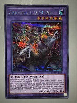 YUGIOH AZAMINA ILIA SILVIA ASIA ENGLISH EDITION ROTA-AE030 SECRET RARE - Image 1