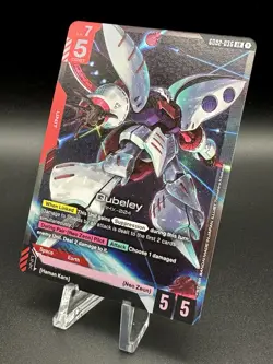Qubeley (GD02-036) [Foil] (NM) - Gundam Card Game - Dual Impact (ENG) - Image 3