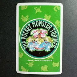 S2391 Caterpie 2 of Diamonds Green Venusaur Deck Playing Poker Card Pokemon - Image 2