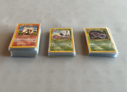 Base Set Jungle Fossil Common Uncommon Complete Set NM LP 134 Card Lot Pokemon - Image 4