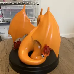 Charizard Figure Statue Card Display Stand - EX Super Premium Collection - Image 5