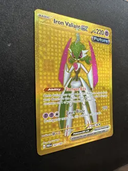 Iron Valiant ex 261/182 SV04: Paradox Rift Holo 2023 Pokemon Card Hyper Rare NM - Image 4