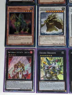 Lot of 32 - Yu-Gi-Oh 1996 Cards 9 Holos Tiger King, Sword Breaker Tachyon Dragon - Image 2