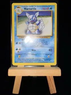 WARTORTLE - 42/102 Base Set WotC LP/MP - Regular Uncommon - Pokemon TCG Card - Image 4