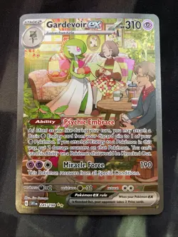 Gardevoir EX 245/198 Sv01: Scarlet & Violet Base Set Holo Pokemon Card Full Art - Image 1