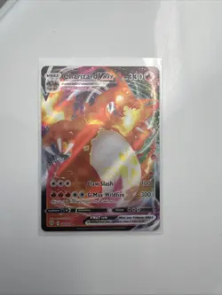 (GEM) Pokemon TCG Charizard VMAX Darkness Ablaze Holo Ultra Rare Card 020/189 - Image 1