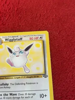 Wigglytuff 32/64 Jungle Non Holo 1st Edition Pokemon Card Played Wotc - Image 2