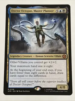 MTG Universes Beyond: Spider-man Doctor Octopus, Master Planner 0128 NM Mythic - Image 1