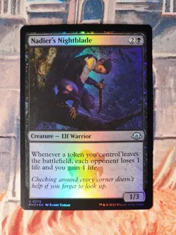 Nadier's Nightblade Foil Modern Horizons 3 Magic Gathering MTG MH3 - Image 1
