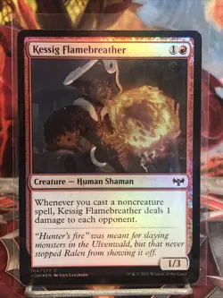 Kessig Flamebreather (Foil) Innistrad: Crimson Vow 164/277 Common MTG - Image 1