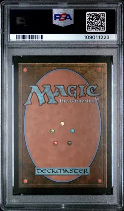 2001 MAGIC: THE GATHERING PROMO DCI JUDGE FOIL WASTELAND PSA 7 - Image 2