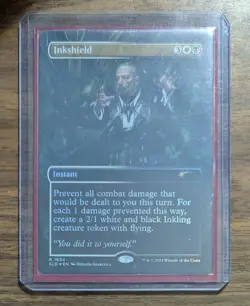 MTG Inkshield Rainbow Foil from Secret Lair Drop NM - Image 2