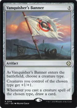 Vanquisher's Banner R Commander: The Lost Caverns of Ixalan 316 Near Mint - Image 1