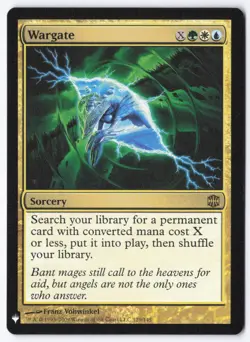 Wargate R The List Reprints 129 NM - Image 1