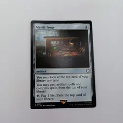 Mystic Forge MTG Rare Magic: The Gathering Fallout Commander Artifact Workbench - Image 1