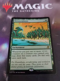 Mtg. Terrasymbiosis. Foil. Edge of Eternities. Pack Fresh - Image 1