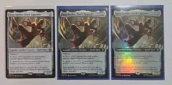 3X Iron Spider Stark Upgrade #279 FOIL EXTENDED/EXTENDED/REGULAR MTG Spiderman - Image 1