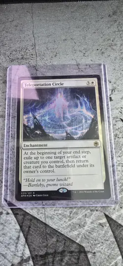 1x MTG Teleportation Circle (Foil) - Adventures in the Forgotten Realms (AFR) - Image 4