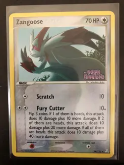 2006 Zangoose Pokemon Ex Holon Phantoms RARE HOLO EXCELLENT CONDITION - Image 1
