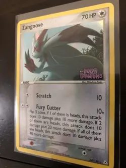 2006 Zangoose Pokemon Ex Holon Phantoms RARE HOLO EXCELLENT CONDITION - Image 2