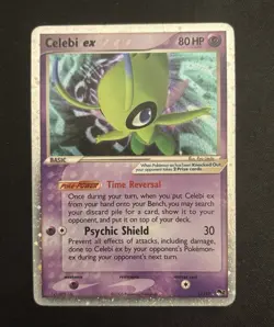 Pokemon TCG Celebi ex 17/17 - Ultra Rare - POP Series 2 Promos - Holo - MP - Image 1