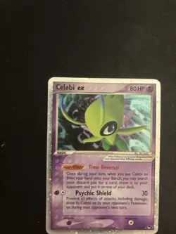 Pokemon TCG Celebi ex 17/17 - Ultra Rare - POP Series 2 Promos - Holo - MP - Image 2