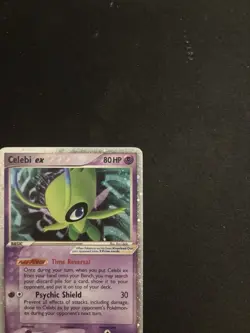 Pokemon TCG Celebi ex 17/17 - Ultra Rare - POP Series 2 Promos - Holo - MP - Image 3
