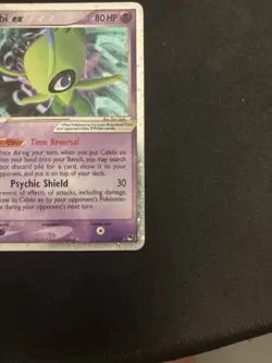 Pokemon TCG Celebi ex 17/17 - Ultra Rare - POP Series 2 Promos - Holo - MP - Image 4