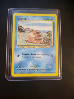 POKEMON Neo Genesis SWINUB 79/111 Card - Image 1
