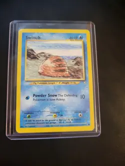 POKEMON Neo Genesis SWINUB 79/111 Card - Image 5