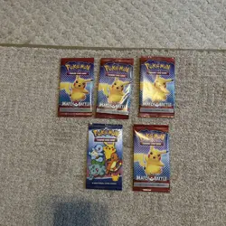 Pokemon TCG Sealed promo Packs Lot 5 - Image 1