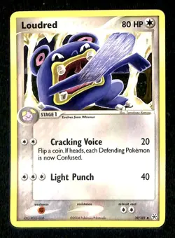 Loudred Hidden Legends NM, 39/101 Pokemon Card - Image 1