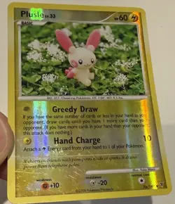2009 Pokemon Plusle #76/147 Supreme Victors Reverse Holo LP (See Desc) - Image 3