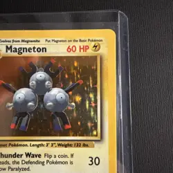Pokemon TCG Magneton Base Set 9/102 Holo Unlimited Holo Rare - Image 3