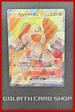Regirock ex 214/182 Ultra Rare - Sv10: Destined Rivals Pokemon TCG - NM - Image 1