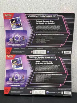 Pokemon TCG: Cynthia's Garchomp ex Premium Collection Lot of 2 - Image 2
