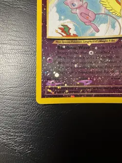 Pokemon Mew 1/18 Southern Islands Reverse Holo Promo MP Vintage - Image 2