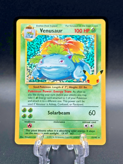 Pokemon Celebrations Venusaur 15/102 Classic Collection Holo Near Mint - Image 1