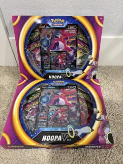 🔥 Pokemon TCG Hoopa V Box (2-Pack Lot) - Fusion Strike Promo Set Sealed 2022 🔥 - Image 1