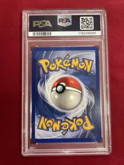 Graded PSA 7 2000 Pokemon Black Star Mew-Holo Promo-Pokemon League #9 NM - Image 2